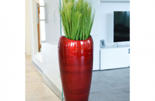 IHD001 - Lacquer  hand-painted planter 